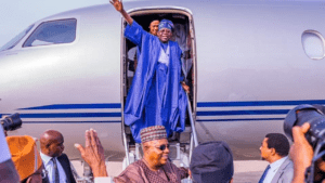 Read more about the article TINUBU, BACK TO NIGERIA