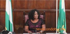 Read more about the article Ondo’s first female Speaker gives birth to first child at 54