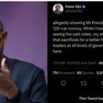 Peter Obi deletes tweet addressing Tinubu as Mr President