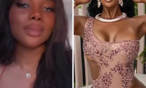 Read more about the article You are becoming mean. You are taking it too far – French lady who also claims to be pregnant for Davido, berates US-lady Anita Brown for attacking Chioma in her Twitter rants