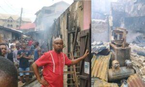 Read more about the article Aba Market Gutted By Fire, Goods Worth Millions Destroyed