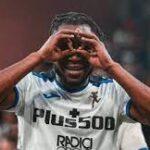 ADEMOLA LOOKMAN, A SUPER EAGLES STAR, SURPASSES LIVERPOOL-LINKED KOOPMEINERS AND SETS A NEW RECORD AT ATALANTA AFTER 115 YEARS.