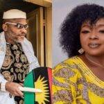 Actress Rita Edochie demands release of Nnamdi Kanu, calls out manipulative elites