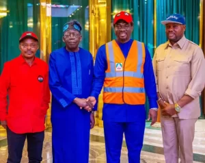 Read more about the article “The NLC holds a meeting with Tinubu and announces that they have obtained new commitments from the federal government.”