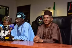 Read more about the article “Tinubu holds discussions with Wike and El-Rufai.”