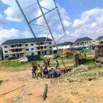 So Sad! Five Electrocuted While Erecting Billboard In Rivers