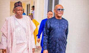 Read more about the article “What was the reason for Wike’s visit to me?” – Ganduje