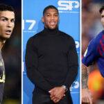 Joshua wants Ronaldo, Messi boxing fight