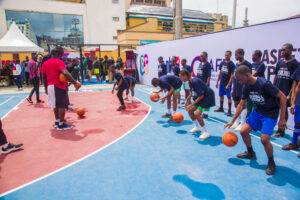 Read more about the article NBA Africa, AFD refurbish court to enhance junior level basketball in Lagos