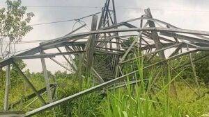 Read more about the article The federal government has accused saboteurs of damaging 108 transmission towers.