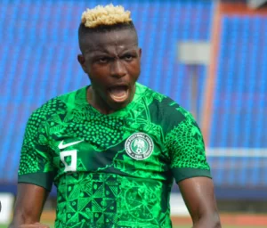 Read more about the article Osimhen bags hat-trick as Nigeria demolish Sao Tome