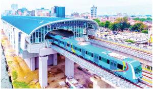 Read more about the article “Four decades following Buhari’s suspension, the Lagos light rail commences its operations.”