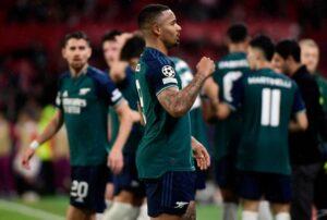 Read more about the article Champions League: Gabriel Jesus steers Arsenal to win over Sevilla