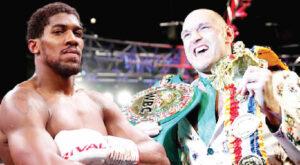 Read more about the article Holyfield, Haye tip Joshua to beat Fury