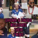 Children provoke responses by reenacting the famous twins video of Chioma and Davido.